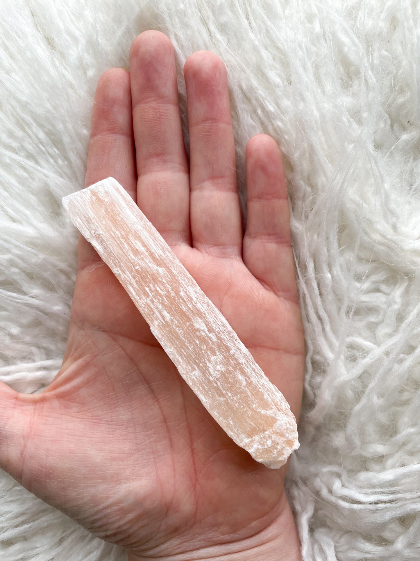 Peach Selenite