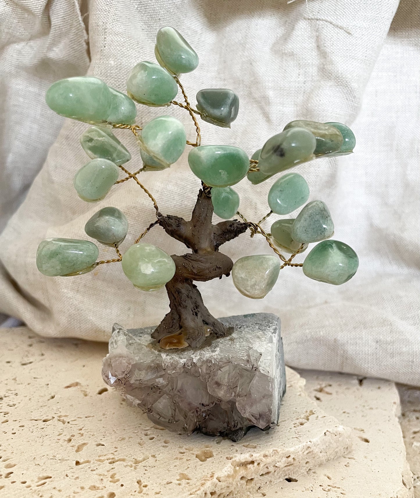 Green Aventurine Tree