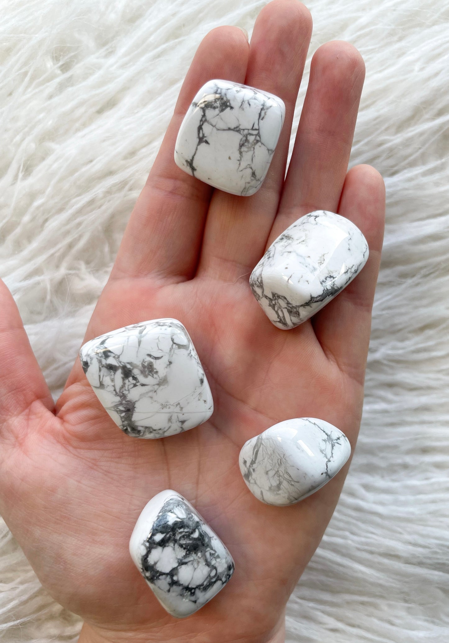 Howlite Tumble Stone