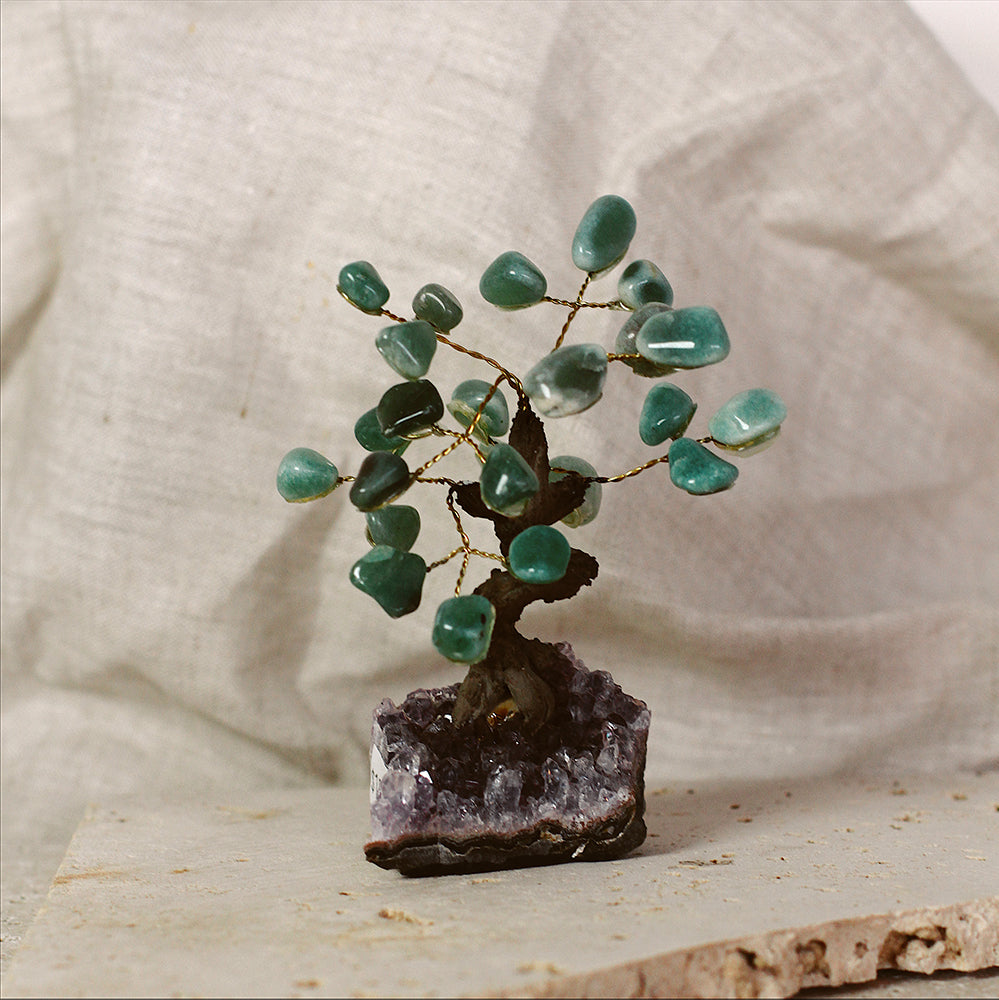Green Aventurine Tree