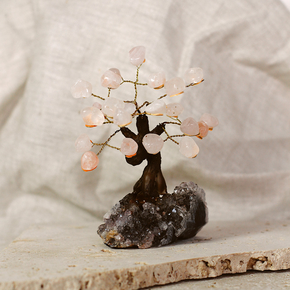 Rose Quartz Tree