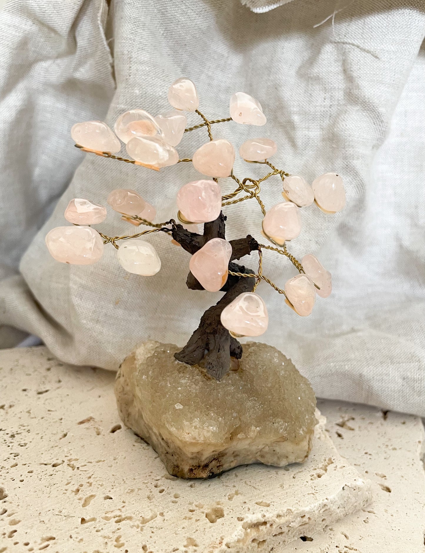Rose Quartz Tree